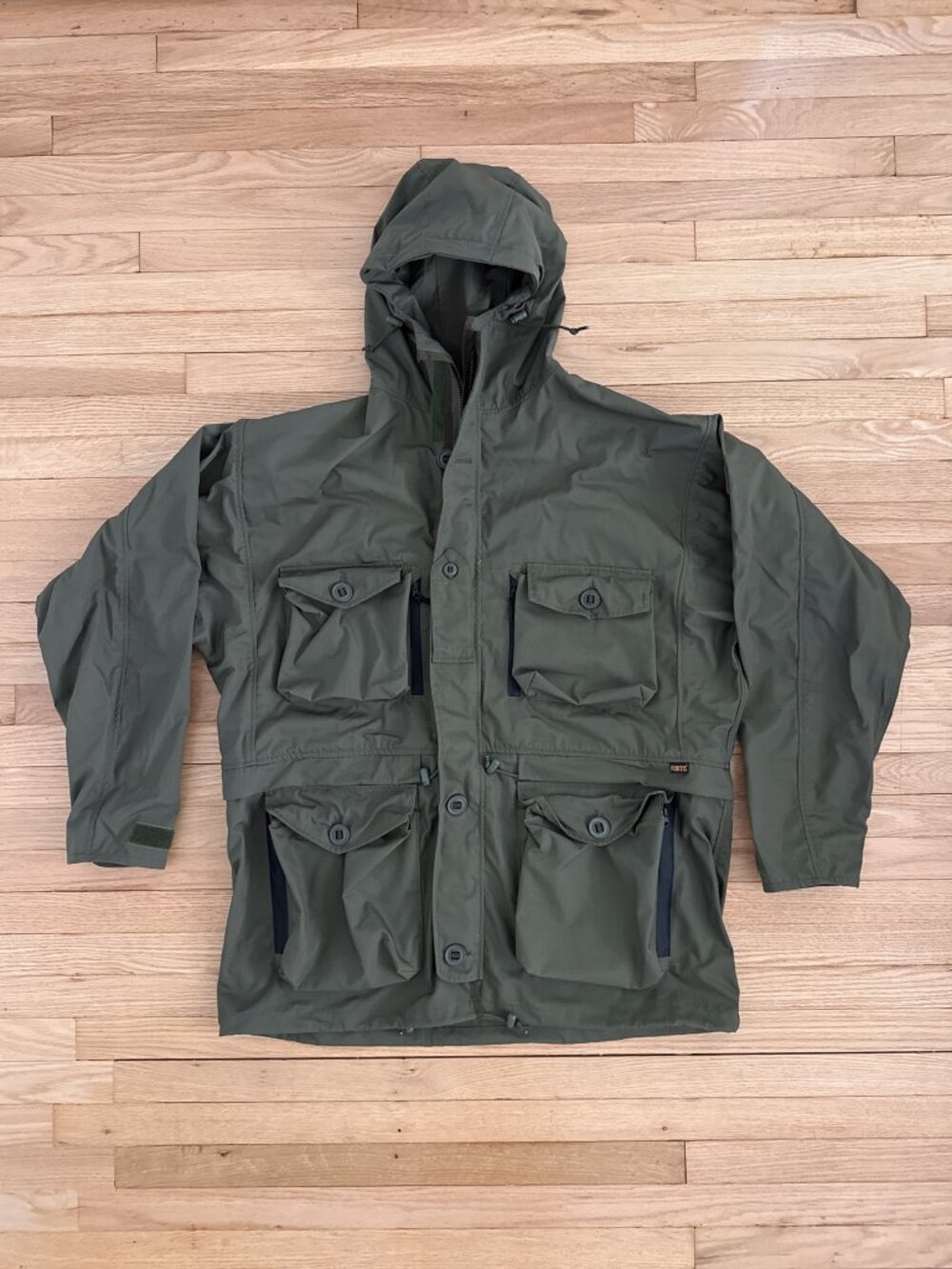 Fortis SOS Smock Military Jacket Mens XXL Water Resistant Ripstop Olive Green